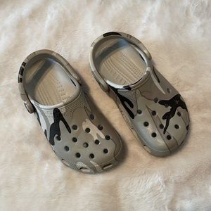 Camo Crocs - Size XS